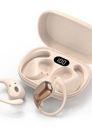 Bluetooth 5.4 Ear Hook Headphones TWS Wireless Earphones HiFi Stereo