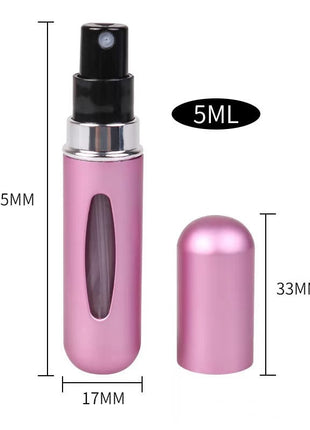 5ml Portable Mini Refillable Perfume Bottle With Spray Jar Scent Pump