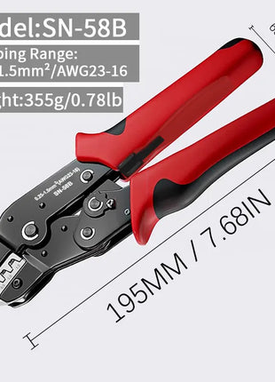 Ratcheting Crimping Tool Set For Dupont JST MOLEX Open Barrel,Dupont
