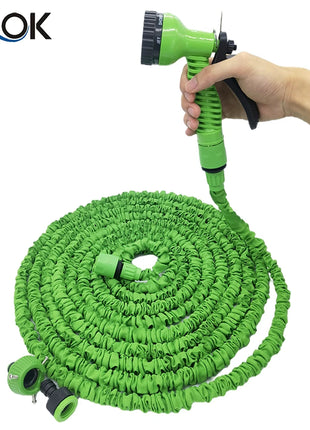 Garden Hose Pipe Water Hose Expandable Magic Hose 7 Patterns Water Gun