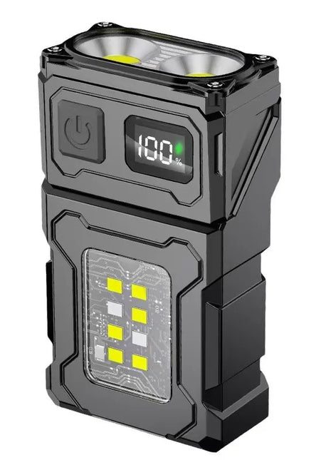 2024 New Multifunctional COB Flashlight Ajustable Angle LED Outdoor