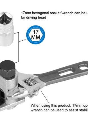 Hydraulic Shock Absorber Removal Tool Claw Ball Head Swing Arm
