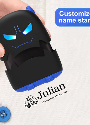 Personalized Kids Name Stamp Pro - Custom Engraved Name Kit with