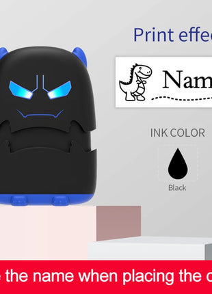 Personalized Kids Name Stamp Pro - Custom Engraved Name Kit with