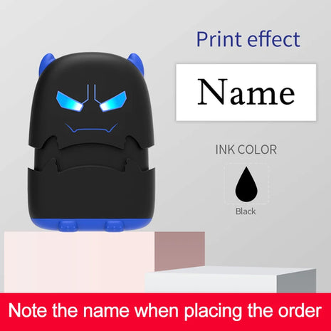 Personalized Kids Name Stamp Pro - Custom Engraved Name Kit with