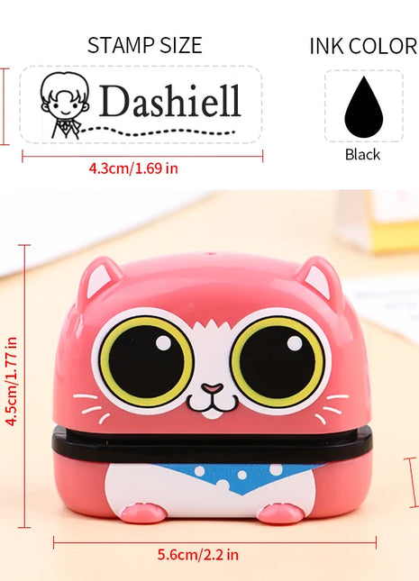 Customized Baby Name Stamp | Waterproof Non-Fading Seal for