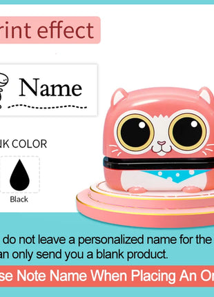 Customized Baby Name Stamp | Waterproof Non-Fading Seal for