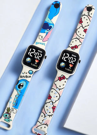 New Stitch Children Watches Girls Reloj Inteligente Para Niños Niña