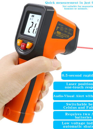NJTY T400A T600A High Precision Infrared Thermometer, Water