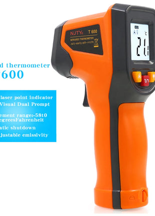 NJTY T400A T600A High Precision Infrared Thermometer, Water