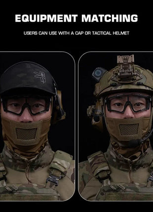Airsoft Mask for Men Sport Mask Balaclava Headgear Full Face