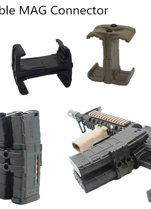 Universal Clip Rifle Dual Parallel Magazine for AK AR15 M4 Mag595