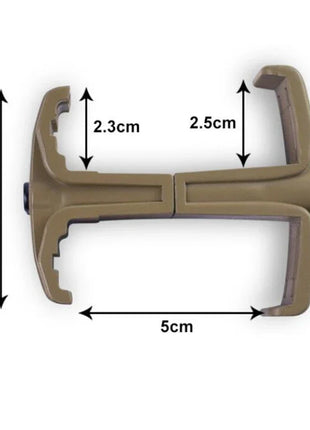 Universal Clip Rifle Dual Parallel Magazine for AK AR15 M4 Mag595