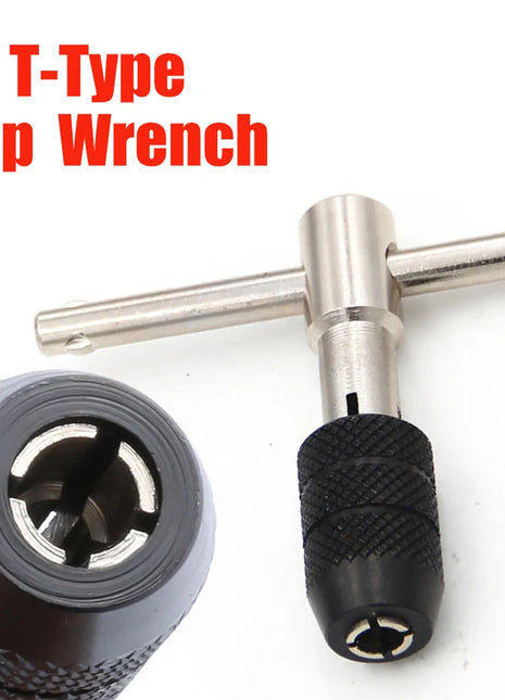 T-type 3mm to 6mm hand tap wrench thread tapping tool set hand wrench