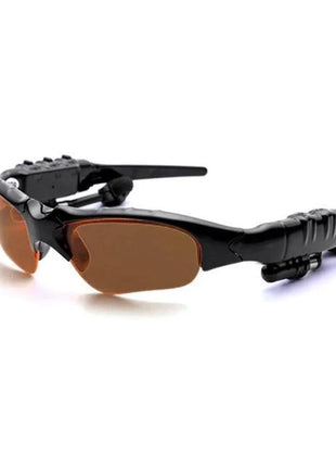 5.0 Stereo Earphones Wireless Headset with Mic Smart Glasses