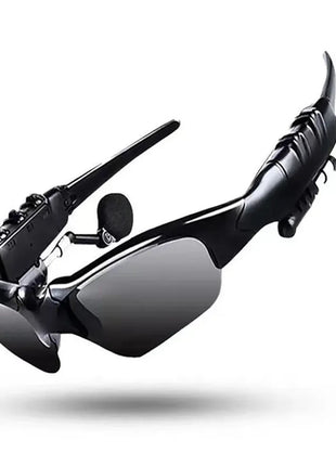 5.0 Stereo Earphones Wireless Headset with Mic Smart Glasses