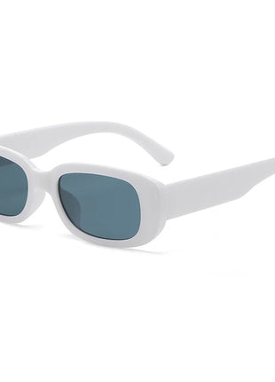Rectangle Fashion Sunglasses For Women Men Retro Vintage UV400 Sun