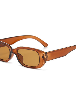 Rectangle Fashion Sunglasses For Women Men Retro Vintage UV400 Sun