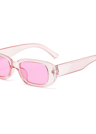 Rectangle Fashion Sunglasses For Women Men Retro Vintage UV400 Sun