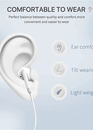 #Wired Headphones In Ear Tpye-c 3.5mm Headset Wired Earphones with