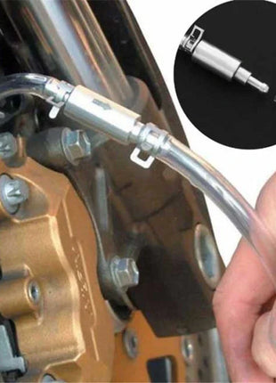 Car Clutch Brake Bleeder Hose Hydraulic Clutch One Way Valve Tube
