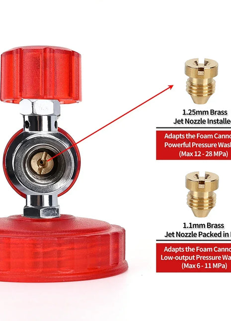 Pressure Washer Water Gun Kit for Car Cleaning Hose Connector For