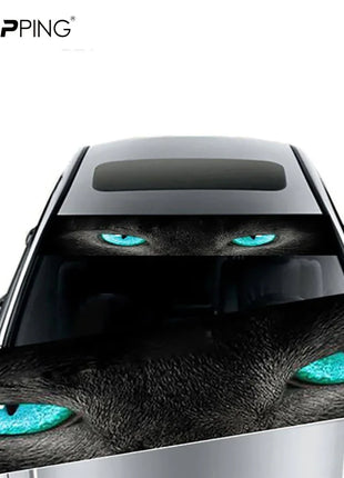 Windshield Exteriors Car Sticker Vinyl Front Window Funny Sunshade