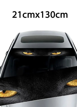 Windshield Exteriors Car Sticker Vinyl Front Window Funny Sunshade