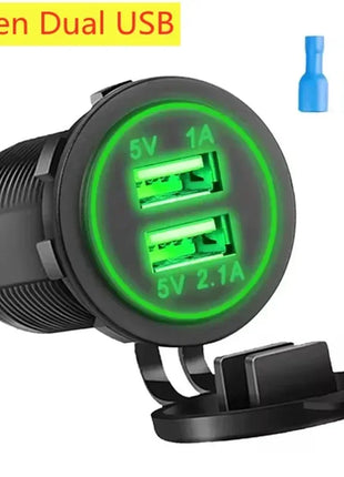 Universal  Car Charger Fast Charging Motorcycle Car Cigarette Lighter