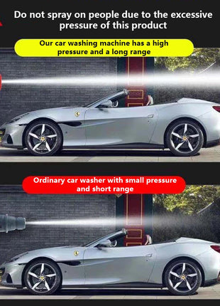 60BAR Wireless High Pressure Car Wash Water Gun Car Washer Self