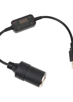 Auto Interior Accessories Plug Connector Adapter USB 5V To 12V
