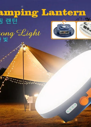Rechargeable Powerful Light Camping Lantern with Magnet Strong Light