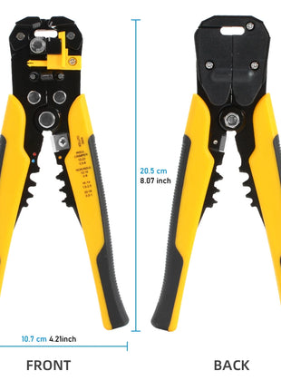 Crimper Cable Cutter Adjustable Automatic Wire Stripper