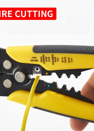 Crimper Cable Cutter Adjustable Automatic Wire Stripper