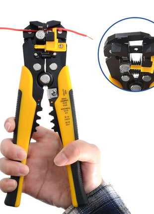 Crimper Cable Cutter Adjustable Automatic Wire Stripper