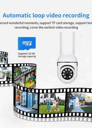 8MP Wifi IP Wireless Security Surveillance PTZ Camera 4X Zoom Cameras