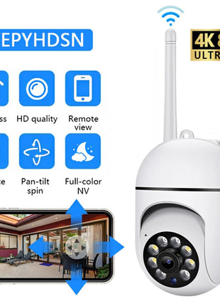 8MP Wifi IP Wireless Security Surveillance PTZ Camera 4X Zoom Cameras