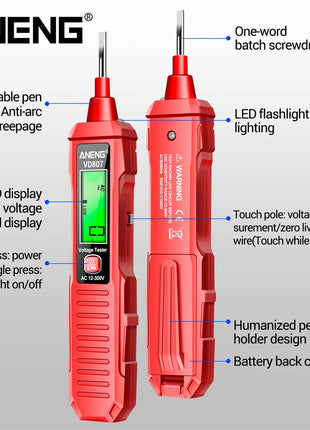 ANENG VD807 One-word Induction Portable 50/60Hz Smart Electric Pen