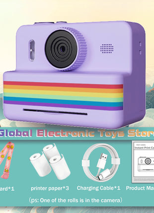2.8 Inch Large Screen Instant Print Camera, HD Digital Video Camera
