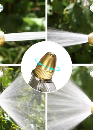 High Pressure metal Garden Water Spray Gardening Sprayer Water Hose