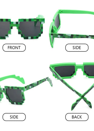 Kids and Adults Sunglasses Cosplay Action Game Peripheral Toy Square