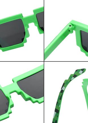 Kids and Adults Sunglasses Cosplay Action Game Peripheral Toy Square