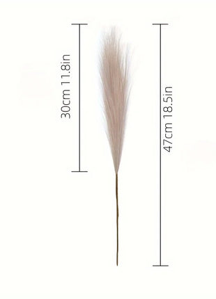 10pcs Faux Pampas Grass, Pampas Grass For Floor Vase, Pampas Grass