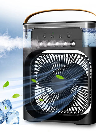3 In 1 New Fan AIr Conditioner Household Small Air Cooler LED Night