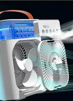 3 In 1 New Fan AIr Conditioner Household Small Air Cooler LED Night