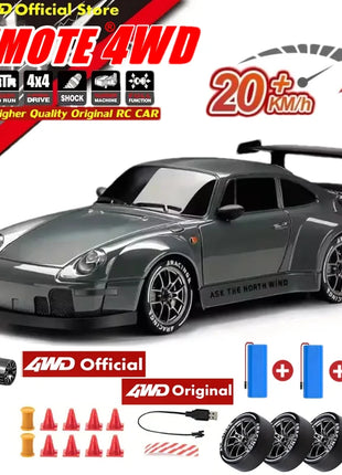 New 4WD Remote Control Drift Car Full Size 1:24 Mini Remote Control