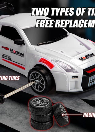 New 4WD Remote Control Drift Car Full Size 1:24 Mini Remote Control