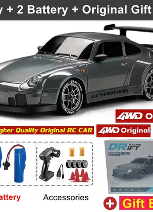 New 4WD Remote Control Drift Car Full Size 1:24 Mini Remote Control