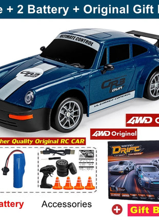 New 4WD Remote Control Drift Car Full Size 1:24 Mini Remote Control