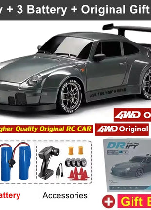New 4WD Remote Control Drift Car Full Size 1:24 Mini Remote Control
